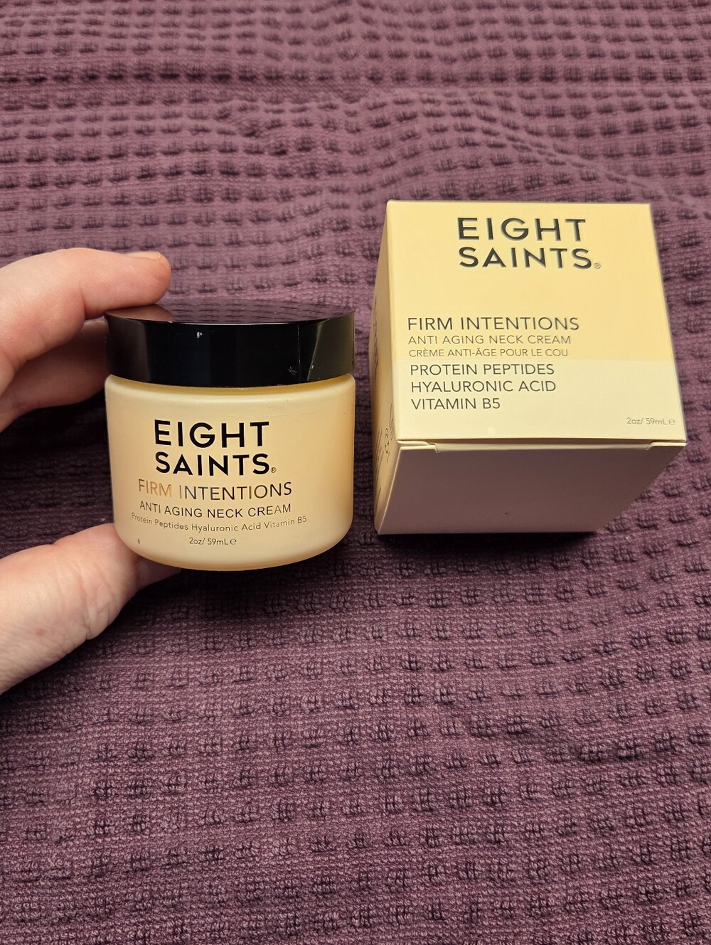 NIB Eight Saints Firm Intentions Anti Aging Firming Neck Cream